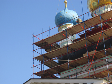 ремонт Введенского храма